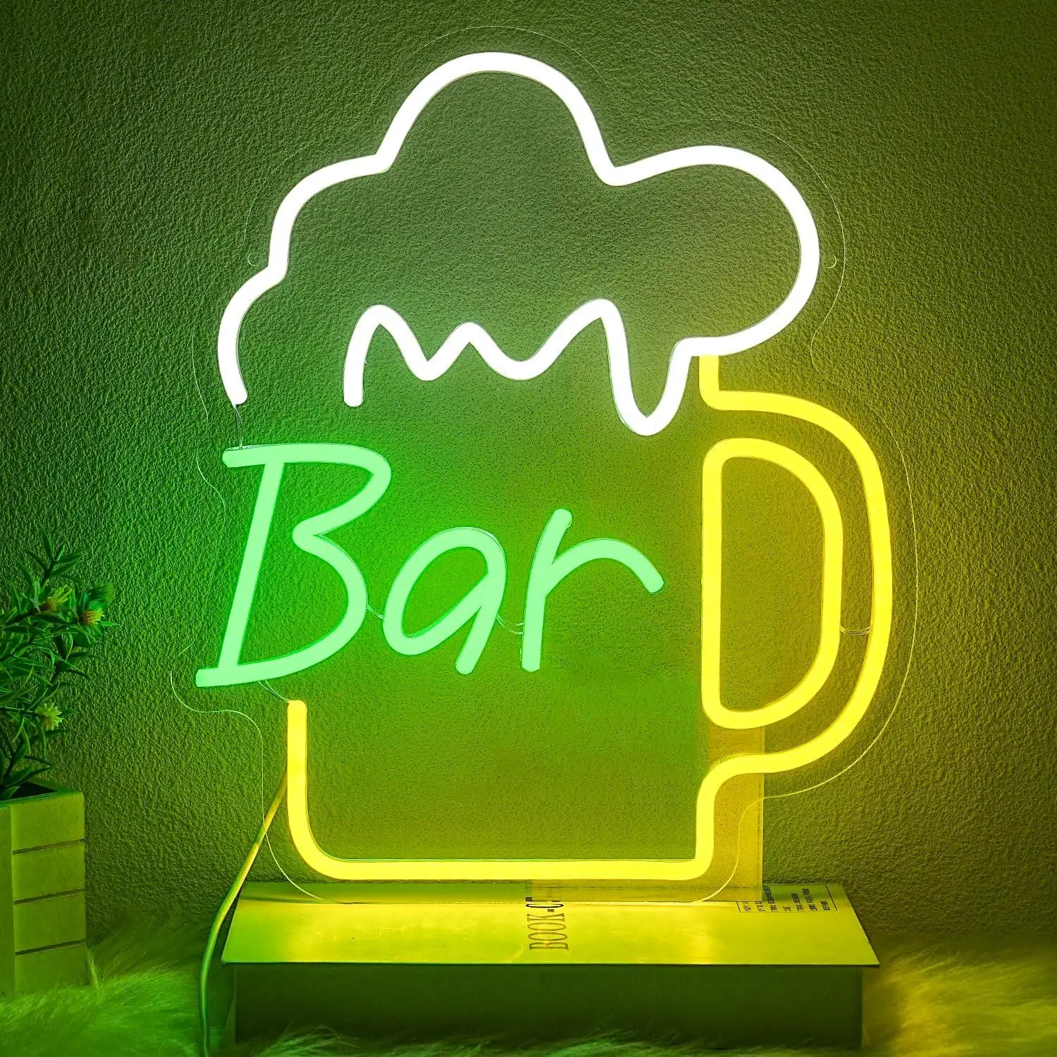 Home Bar Signs - 맥주 바 네온사인 USB 디밍 가능