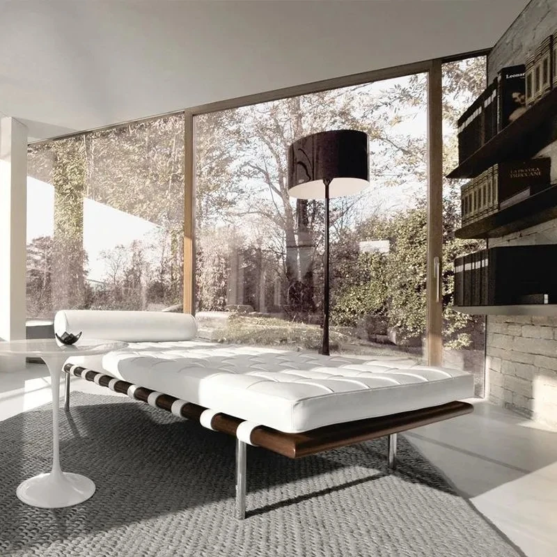 모던 가죽 바르셀로나 소파베드 거실 침대 미니멀리스트  - Home Barcelona 리뷰 및 가격