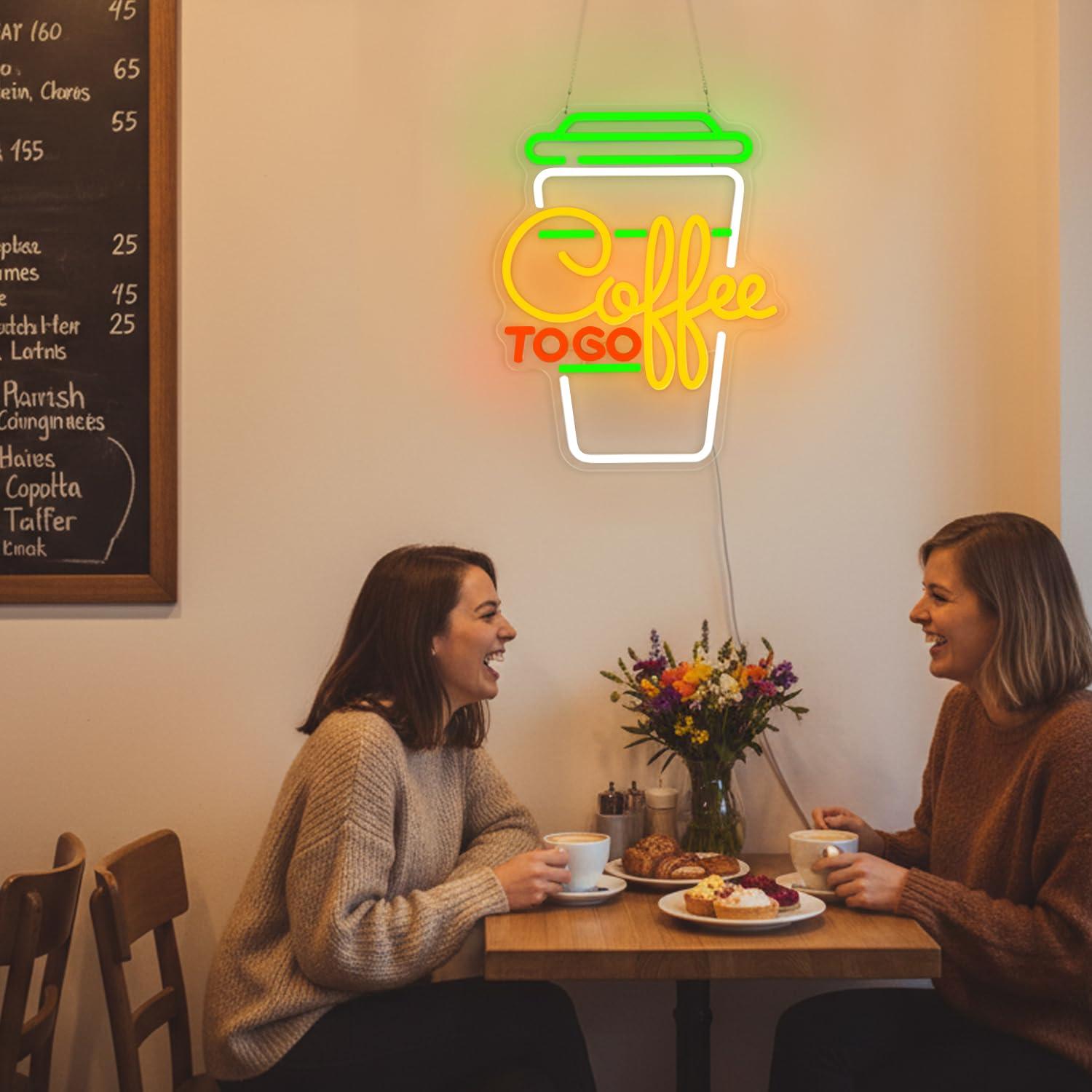 커피 네온 사인 USB 디밍 가능 LED 조명, 커피  - Home Bar And Restaurant 리뷰 및 가격
