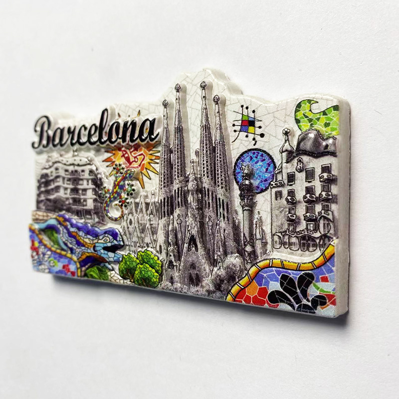 사그라다 파밀리아 대성당 3D 스테레오 냉장고 자석,  - Home Barcelona 리뷰 및 가격