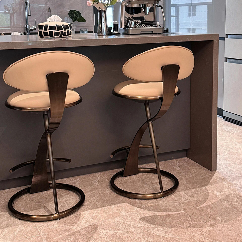 고급 맞춤형 바 의자 디자이너 라이트 럭셔리 고급스러운 - Home Bar Stools 리뷰 및 가격